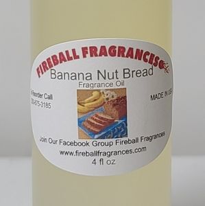 Banana Nut Bread Scented Fireball Fragrance 4 oz